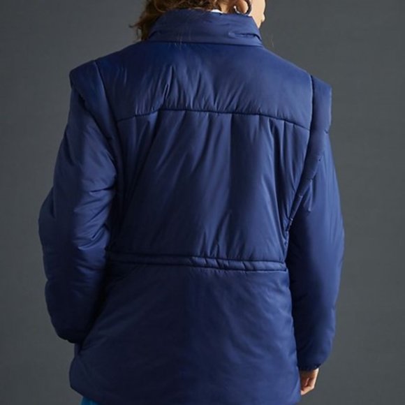 Anthropologie X Maeve Snap-Sleeve Puffer Jacket - Picture 4 of 5